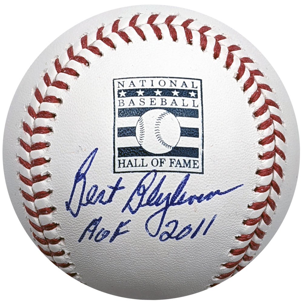 Bert Blyleven Signed and Inscribed Rawlings Hall Of Fame Baseball – Fan HQ
