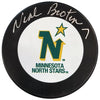 Neal Broten Autographed Minnesota North Stars Puck Autographs FanHQ   