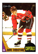 PRE-ORDER Dave Christian Autographed Hockey Card (Various To Choose From) Autographs FanHQ 1987-88 O-Pee-Chee  