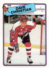 PRE-ORDER Dave Christian Autographed Hockey Card (Various To Choose From) Autographs FanHQ 1988-89 Topps  
