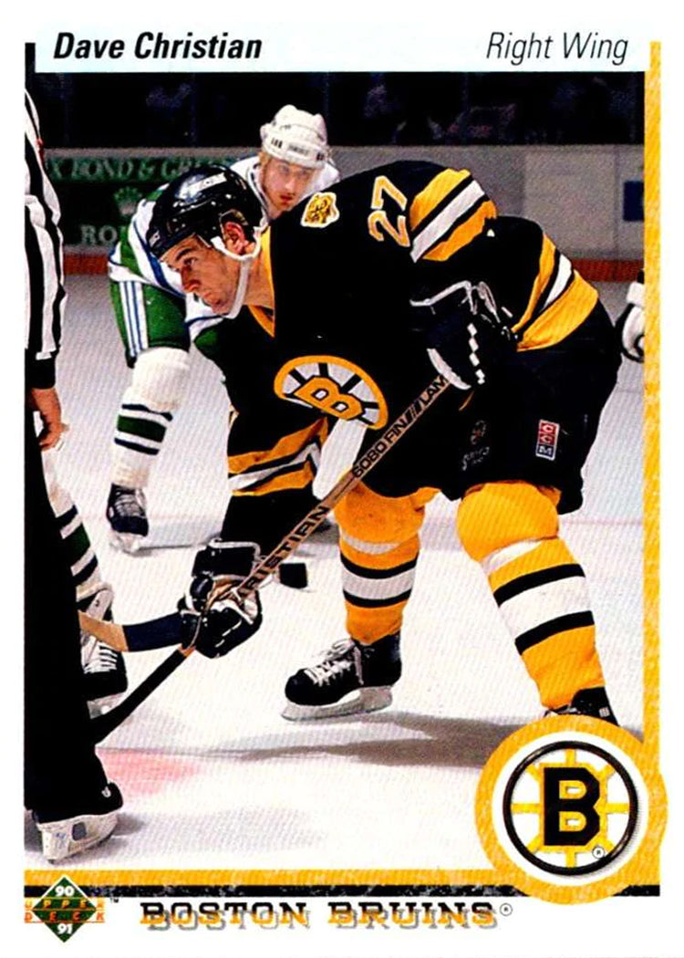 PRE-ORDER Dave Christian Autographed Hockey Card (Various To Choose From) Autographs FanHQ 1990-91 Upper Deck  