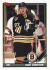 PRE-ORDER Dave Christian Autographed Hockey Card (Various To Choose From) Autographs FanHQ 1991-92 Topps  