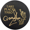 Dave Christian Autographed Fan HQ Exclusive 1980 Lake Placid Puck