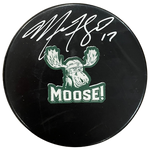 Marcus Foligno Autographed Fan HQ Exclusive SotaStick Art Moose! Puck Autographs FanHQ   