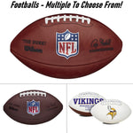 PRE-ORDER: Kyle Rudolph Autographed Football (Multiple Styles Available)