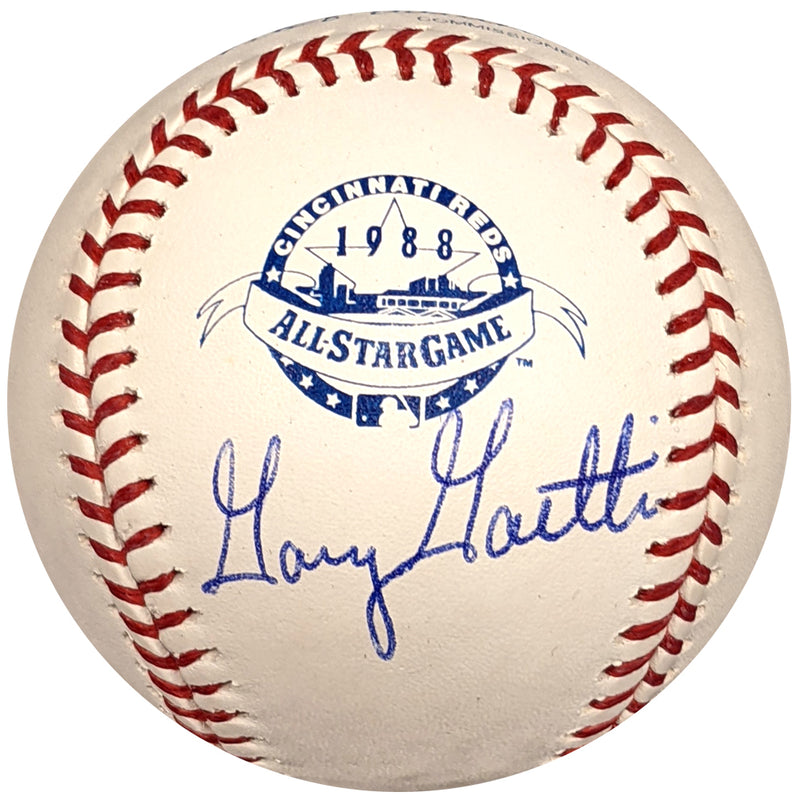 Gary Gaetti Autographed 1988 All Star Game OMLB Baseball Minnesota Twins