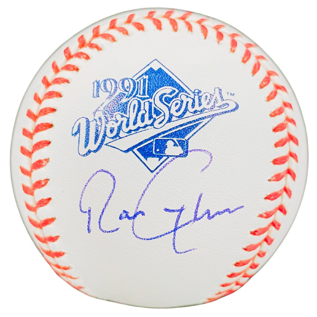 Ron Gardenhire Autographed 1991 World Series Baseball Autographs Fan HQ   