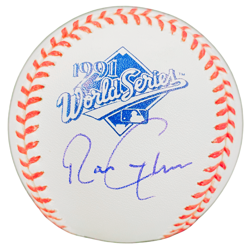 Ron Gardenhire Autographed 1991 World Series Baseball
