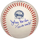 John Gordon Autographed Minnesota Twins 60th Season Baseball w/ Touch "Em All Inscription