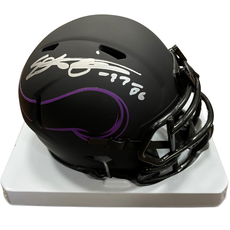 Everson Griffen Autographed Minnesota Vikings Eclipse Mini Helmet