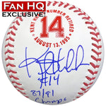 Kent Hrbek Signed and Inscribed "87/91 Champs" Fan HQ Exclusive Number Retired Baseball Minnesota Twins (Number 1/14)