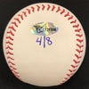 Gary Gaetti Autographed/Inscribed Fan HQ Exclusive Nickname "2x AS, 4x GG" Baseball (Standard Number)