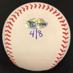 Gary Gaetti Autographed/Inscribed Fan HQ Exclusive Nickname "2x AS, 4x GG" Baseball (Standard Number) Autographs Fan HQ   