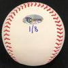 Gary Gaetti Autographed/Inscribed Fan HQ Exclusive Nickname "2x AS, 4x GG" Baseball (Number 1/8)