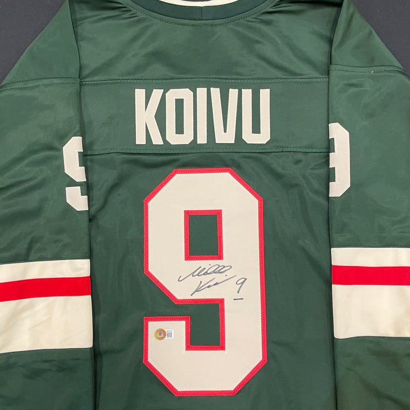 Mikko Koivu Autographed Pro-Style Jersey
