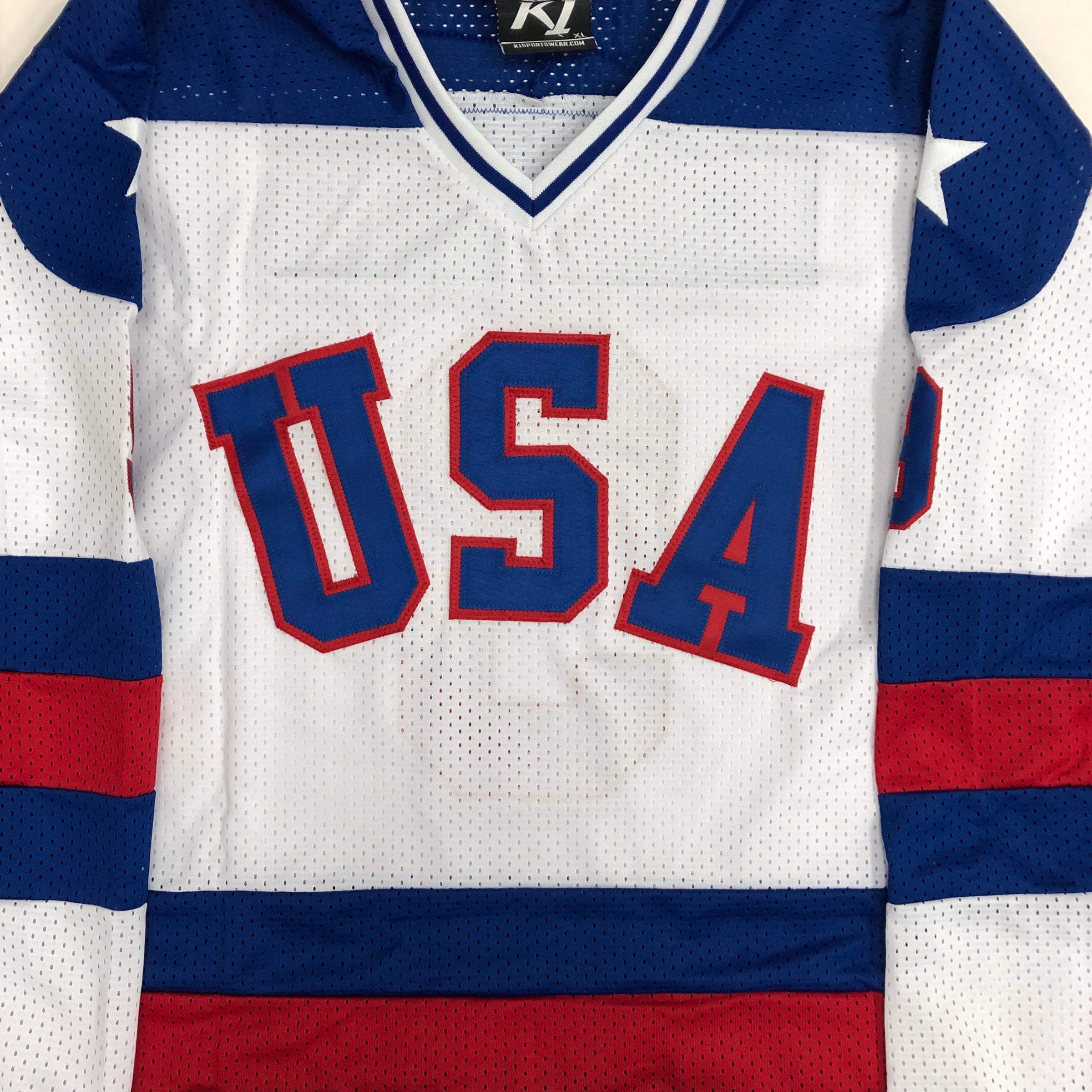 Neal Broten Signed Custom White Hockey Jersey — Universal Sports