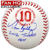 Tom Kelly Signed and Inscribed "2002 Twins HOF" Fan HQ Exclusive Number Retired Baseball Minnesota Twins (Standard Number)