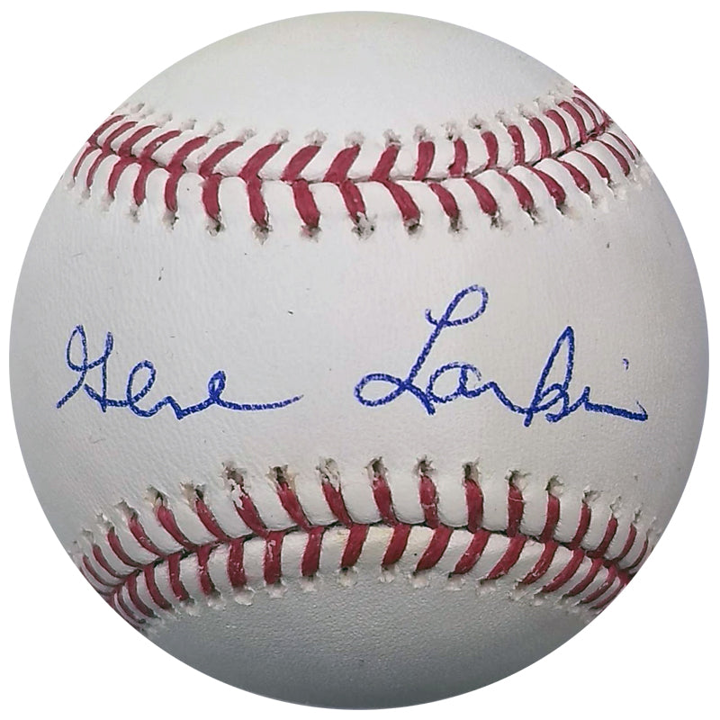Gene Larkin Autographed Rawlings Official Major League Baseball Minnesota Twins Autographs Fan HQ   