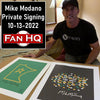 Mike Modano Autographed SotaStick 20x24 The Met Print (Numbered Edition)