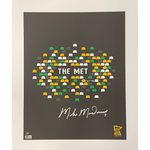 Mike Modano Autographed SotaStick 20x24 The Met Print (Numbered Edition)