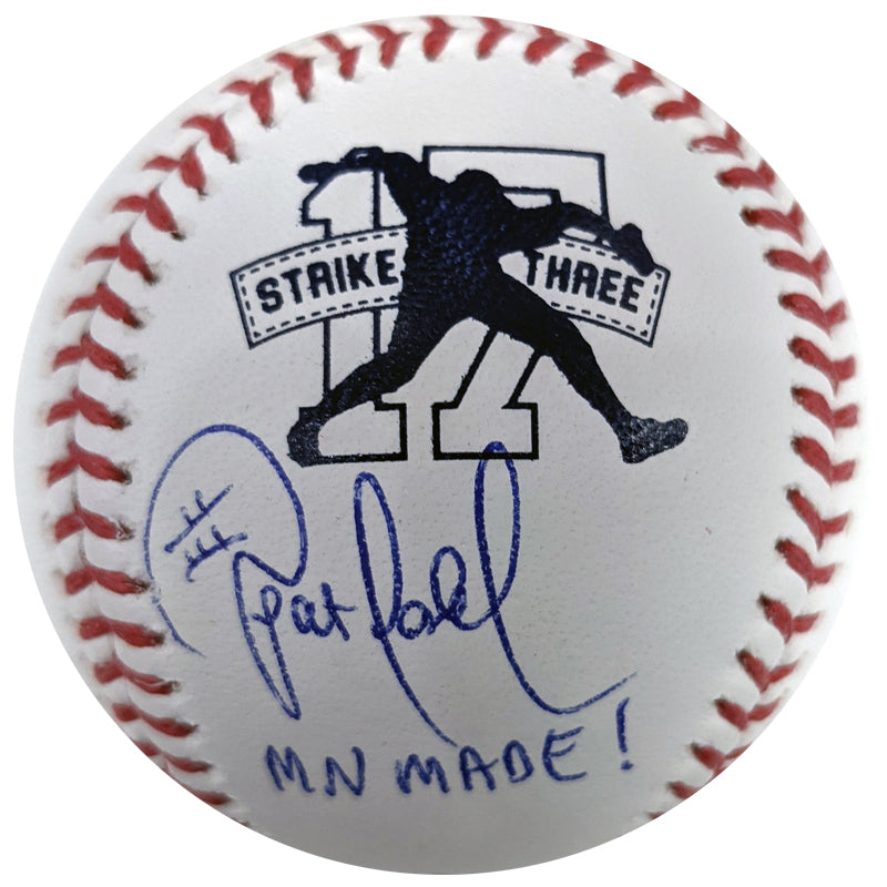 Pat Neshek Autographed Fan HQ Exclusive Nickname Series "MN Made" Baseball (#17/17)