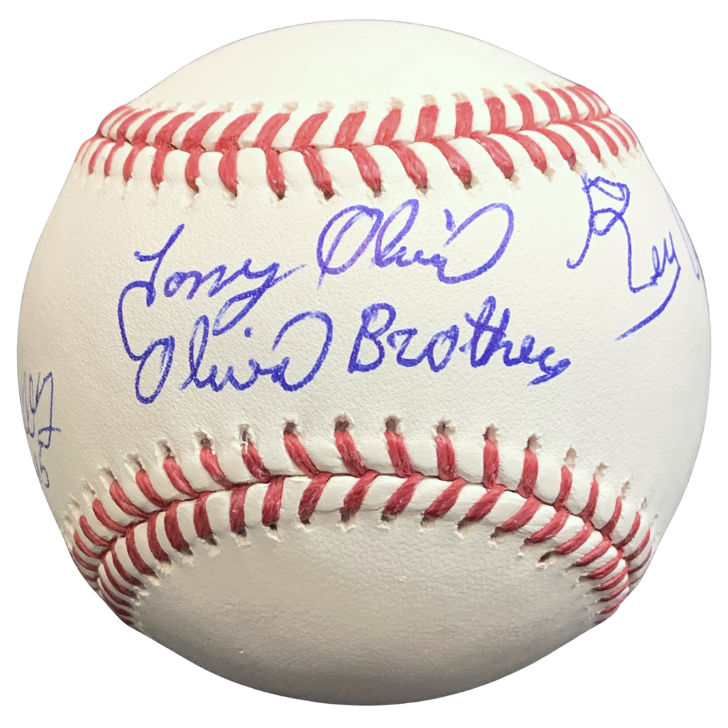 Oliva Brothers Autographed Official Major League Baseball Autographs Fan HQ