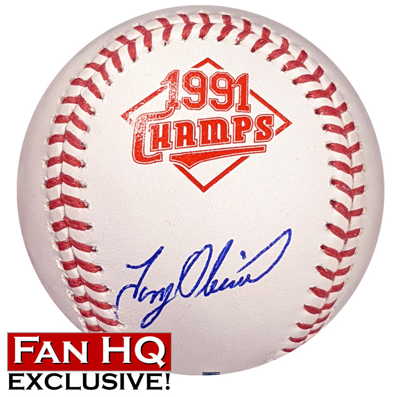 Tony Oliva Autographed Fan HQ Exclusive 1991 Champs Baseball Minnesota Twins