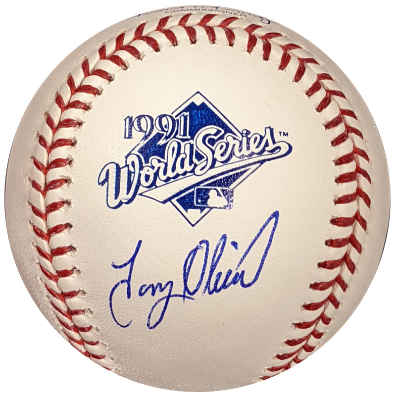 Tony Oliva Autographed 1991 World Series Baseball Minnesota Twins