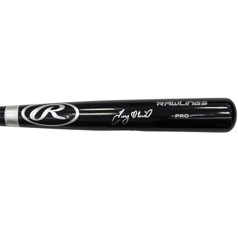 Tony Oliva Autographed Black Rawlings Big Stick Bat Minnesota Twins Autographs Fan HQ   