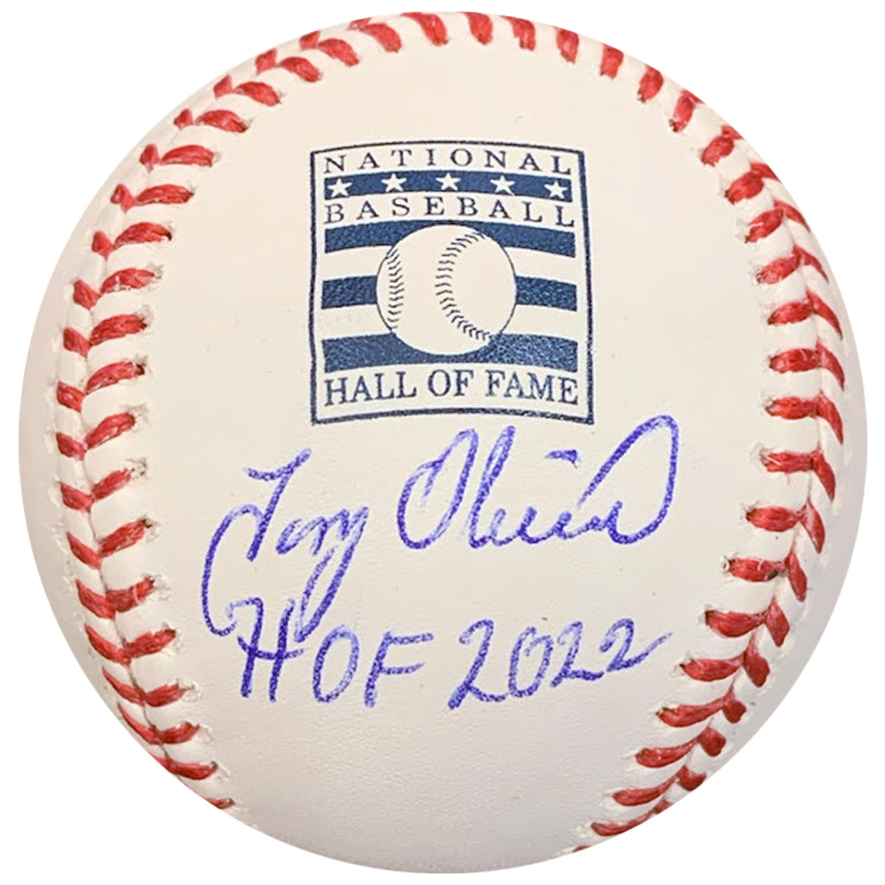 Tony Oliva Autographed Hall of Fame Baseball w/ HOF 22 Inscription Autographs Fan HQ   