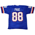 PRE-ORDER: Alan Page Autographed Blue Pro Bowl Pro-Style Jersey Autographs FanHQ