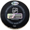 Zach Parise Autographed 1000th Game Used Puck Minnesota Wild