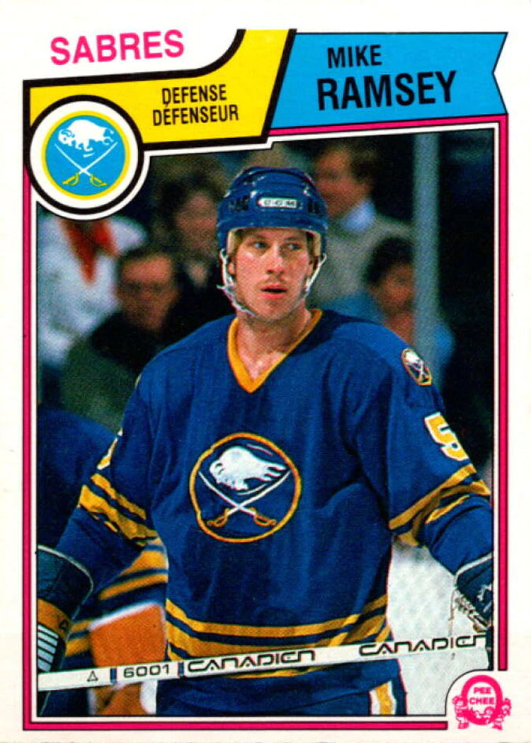 PRE-ORDER: Mike Ramsey Autographed Hockey Card (Various To Choose From) Autographs FanHQ 1983-84 O-Pee-Chee