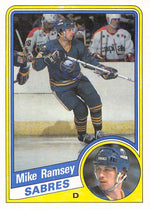 PRE-ORDER: Mike Ramsey Autographed Hockey Card (Various To Choose From) Autographs FanHQ 1984-85 Topps