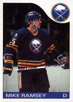 PRE-ORDER: Mike Ramsey Autographed Hockey Card (Various To Choose From) Autographs FanHQ 1985-86 Topps