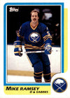 PRE-ORDER: Mike Ramsey Autographed Hockey Card (Various To Choose From) Autographs FanHQ 1986-87 Topps