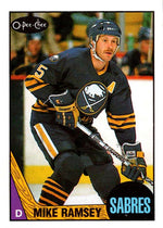 PRE-ORDER: Mike Ramsey Autographed Hockey Card (Various To Choose From) Autographs FanHQ 1987-88 O-Pee-Chee
