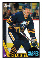 PRE-ORDER: Mike Ramsey Autographed Hockey Card (Various To Choose From) Autographs FanHQ 1987-88 Topps