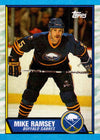 PRE-ORDER: Mike Ramsey Autographed Hockey Card (Various To Choose From) Autographs FanHQ 1989-90 Topps