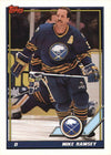 PRE-ORDER: Mike Ramsey Autographed Hockey Card (Various To Choose From) Autographs FanHQ 1991-92 Topps