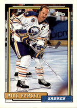 PRE-ORDER: Mike Ramsey Autographed Hockey Card (Various To Choose From) Autographs FanHQ 1992-93 Topps