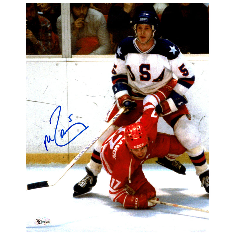 Mike Ramsey Autographed 1980 Team USA 8x10 Photo