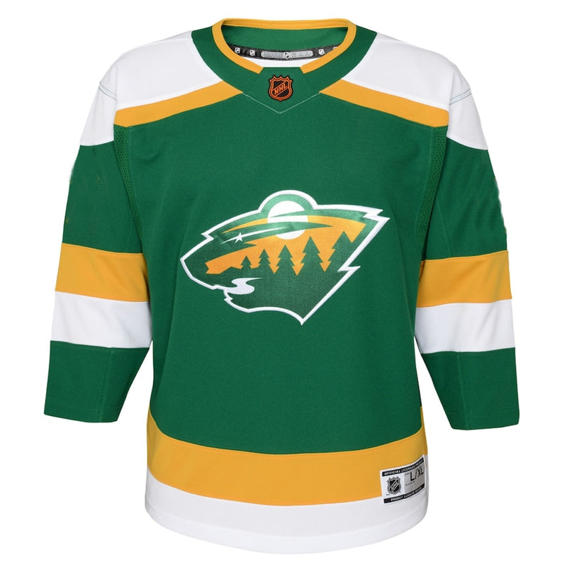 Minnesota Wild Youth Reverse Retro Replica Jersey Kids Outerstuff   