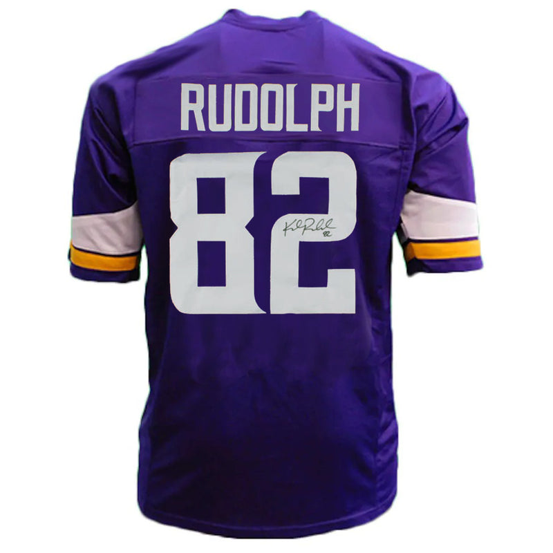 PRE-ORDER: Kyle Rudolph Autographed Purple Pro-Style Jersey