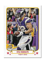 PRE-ORDER: Kyle Rudolph Autographed Football Card (Various to Choose From)
