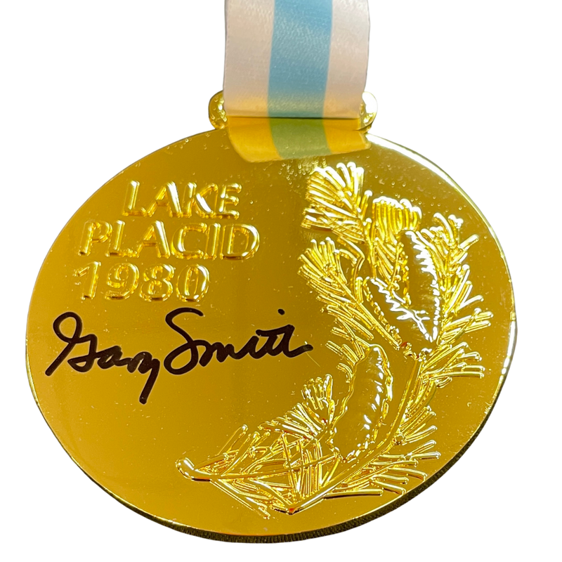 Gary Smith Autographed Replica 1980 Gold Medal