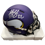 Harrison Smith Autographed Minnesota Vikings Speed Mini Helmet Autographs FanHQ   