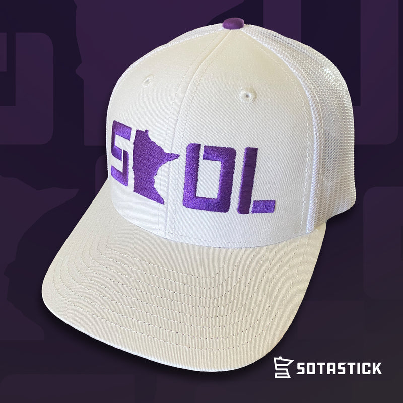 Fan HQ Exclusive SotaStick Football State Ice Trucker Hat