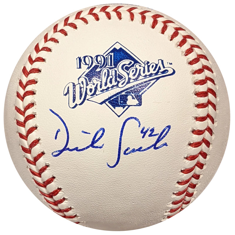 Dick Such Autographed 1991 World Series Baseball Minnesota Twins