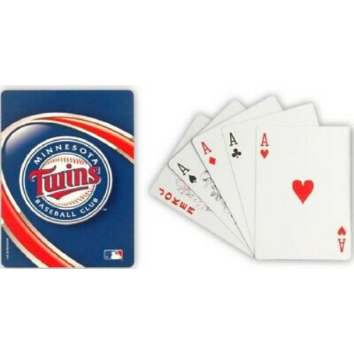 Minnesota Twins Playing Cards Collectibles STL Wholesale   